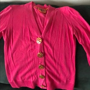 Girls Tory Burch cardigan